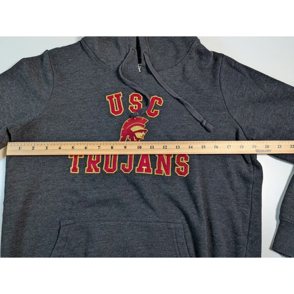 SC Apparel Authentic USC Women Gray Sweatshirt Size M
